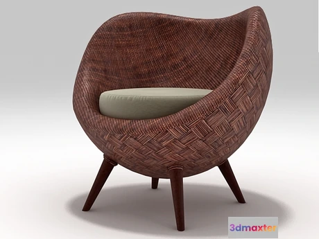 1202100 - FURNITURE 3D MODELS - La Luna Armchair