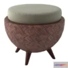 1202102 - FURNITURE 3D MODELS - La Luna Ottoman