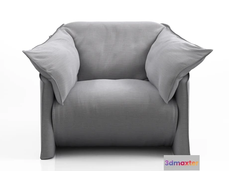 1202114 - FURNITURE 3D MODELS - La Mise Armchair