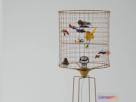 1202122 - FURNITURE 3D MODELS - La voliere bird