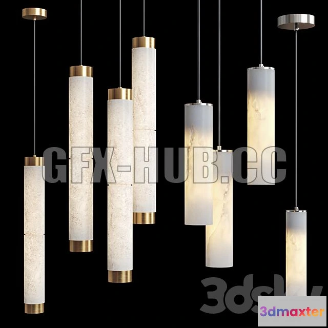 1202164 - FURNITURE 3D MODELS - Lampatron Prisca & Marble Elit