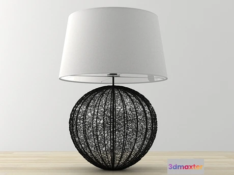 1202168 - FURNITURE 3D MODELS - Lampe Hardy