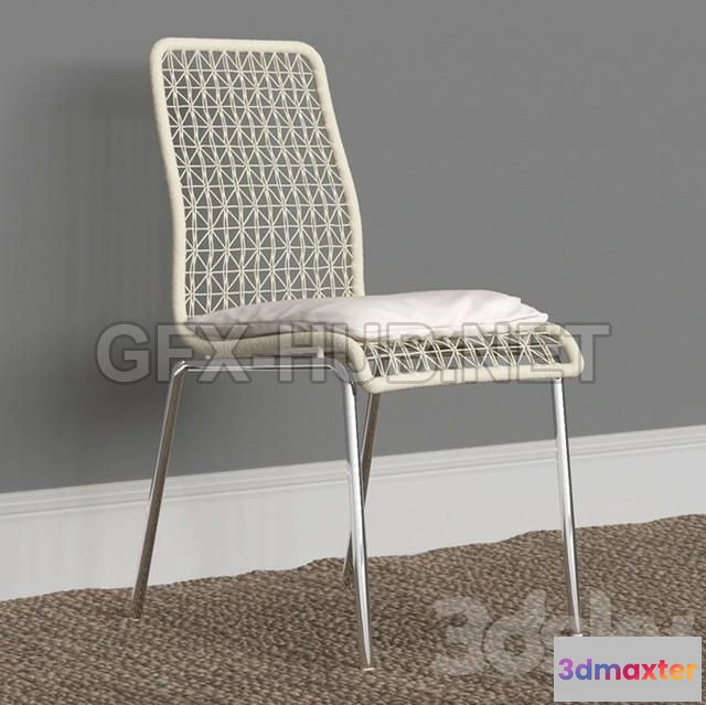 1202198 - FURNITURE 3D MODELS - Lara Dining Chair