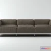 1202252 - FURNITURE 3D MODELS - LC3 3-Seater