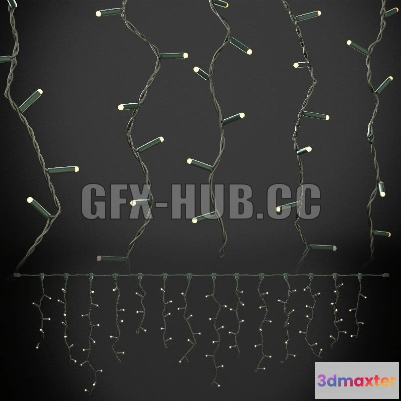 1202278 - FURNITURE 3D MODELS - LED festoon