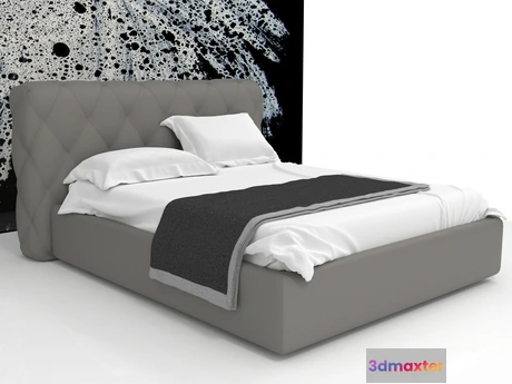 1202322 - FURNITURE 3D MODELS - Letto 01