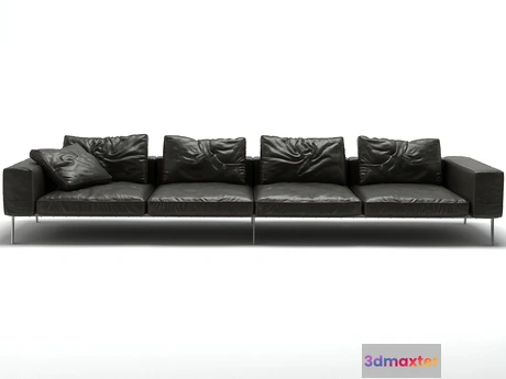 1202362 - FURNITURE 3D MODELS - Lifesteel sofa 355