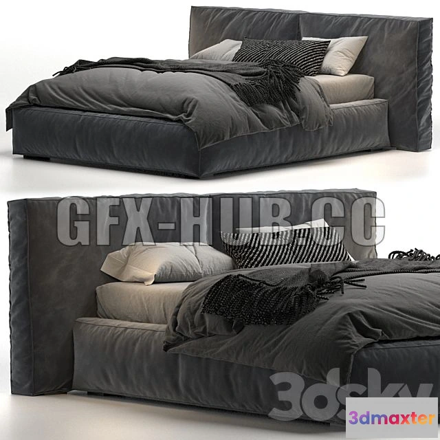 1202426 - FURNITURE 3D MODELS - Loca Loft Bed