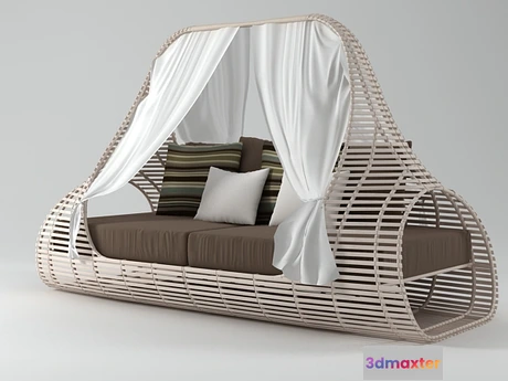 1202450 - FURNITURE 3D MODELS - Lolah Daybed