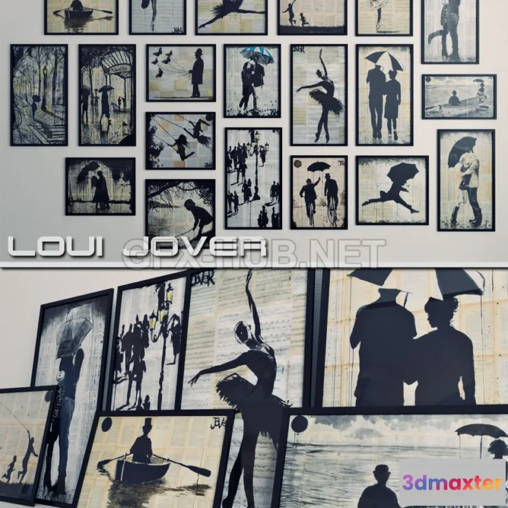 1202478 - FURNITURE 3D MODELS - Loui Jover
