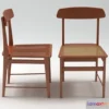 1202504 - FURNITURE 3D MODELS - Lucio chair 1956