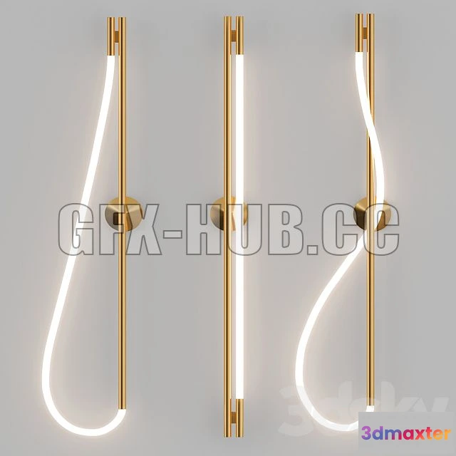 1202518 - FURNITURE 3D MODELS - Luke Lamp Co Wall Sconce Collection