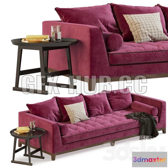1202530 - FURNITURE 3D MODELS - Lutetia Sofa