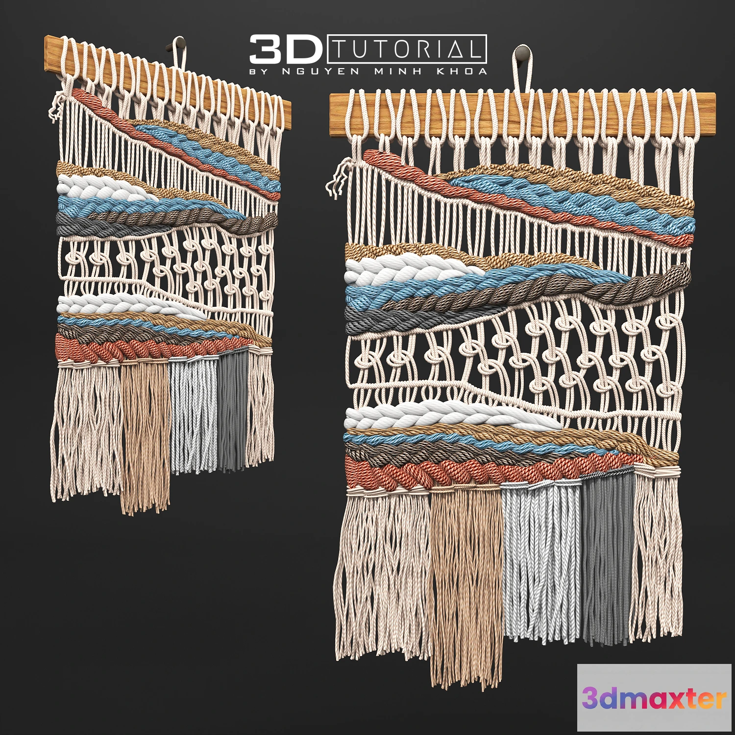 1202566 - FURNITURE 3D MODELS - Macrame 6 modelbyNguyenMinhKhoa