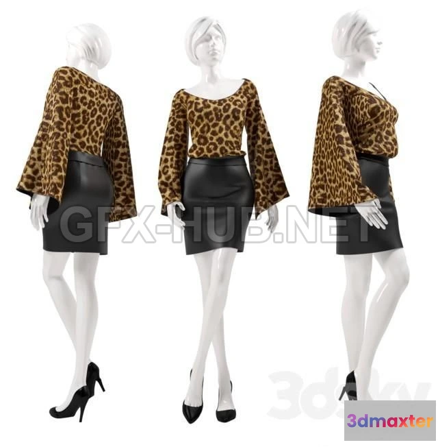 1202648 - FURNITURE 3D MODELS - mannequin 0.2