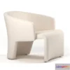 1202670 - FURNITURE 3D MODELS - Marc Armchair Low