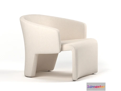 1202670 - FURNITURE 3D MODELS - Marc Armchair Low