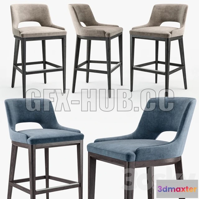 1202674 - FURNITURE 3D MODELS - Marelli Grace Stool
