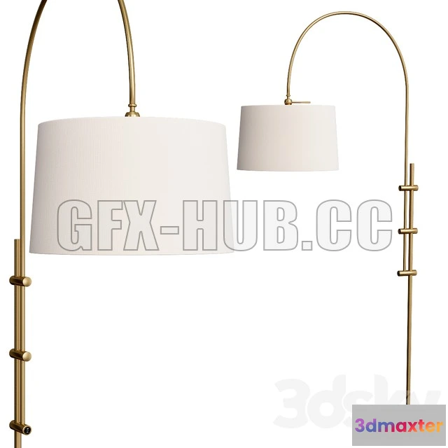 1202676 - FURNITURE 3D MODELS - Maren Arc Floor Lamp