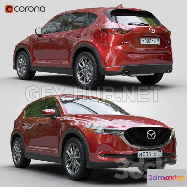 1202796 - FURNITURE 3D MODELS - Mazda CX-5 2017