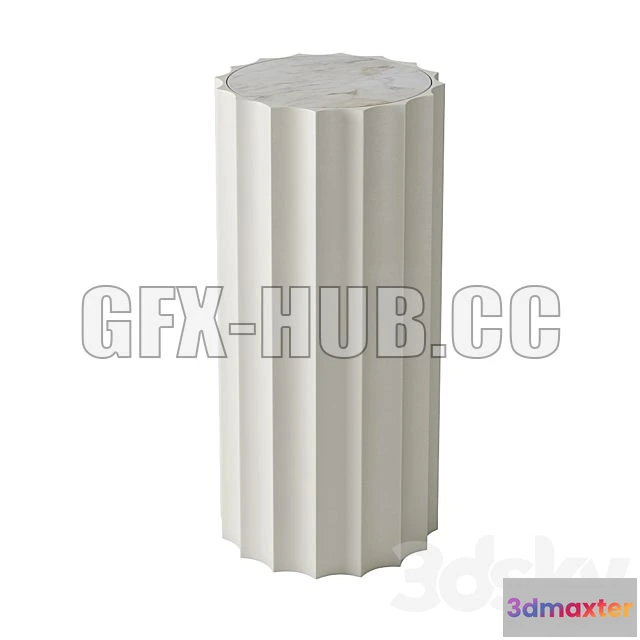 1202800 - FURNITURE 3D MODELS - Mckinnonharris Suhling Side Table 974A