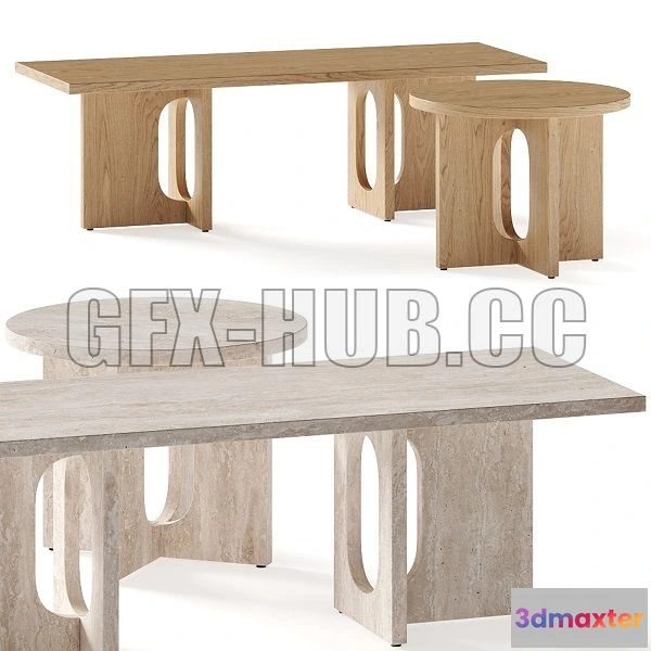 1202826 - FURNITURE 3D MODELS - Menu Androgyne Coffee Side Table