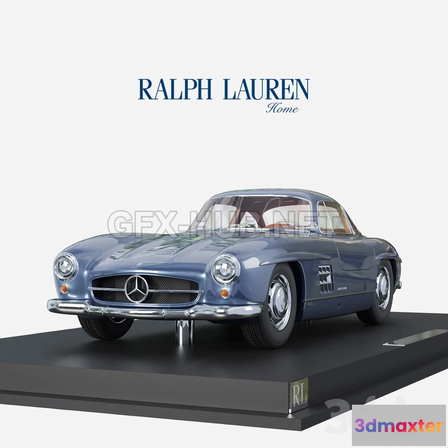1202830 - FURNITURE 3D MODELS - Mercedes Benz 300SL Coupe Limited Edition