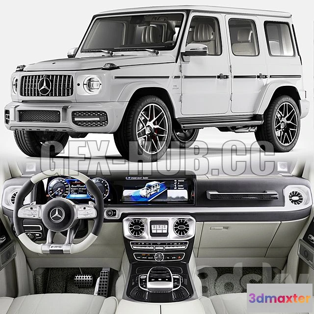 1202838 - FURNITURE 3D MODELS - Mercedes Benz G63 AMG 1
