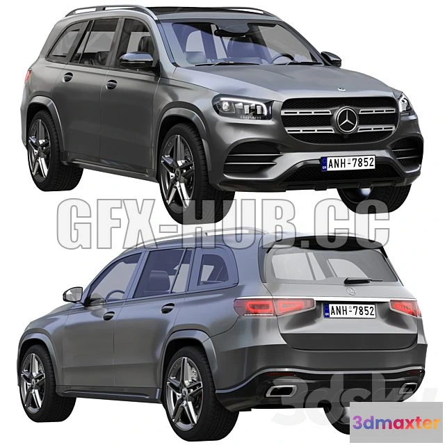 1202840 - FURNITURE 3D MODELS - Mercedes Benz GLS