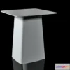 1202888 - FURNITURE 3D MODELS - Metal Side Table Medium
