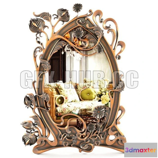 1203012 - FURNITURE 3D MODELS - Mirror 0001
