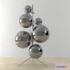 1203022 - FURNITURE 3D MODELS - Mirror Ball Stand
