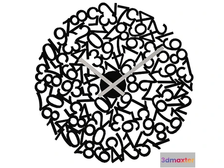 1203046 - FURNITURE 3D MODELS - Mixed Numbers - Karlsson KA4252