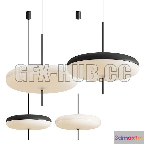 1203060 - FURNITURE 3D MODELS - Model 2065 Lamp by SARFATTI