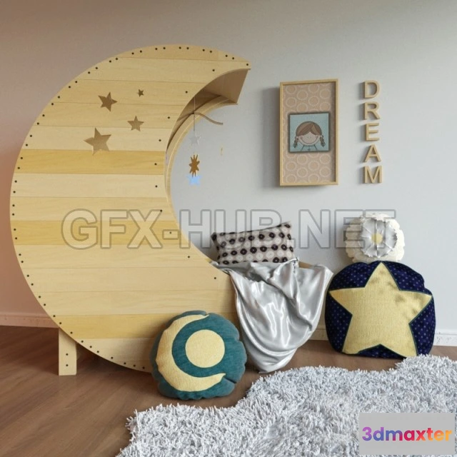 1203136 - FURNITURE 3D MODELS - Moon child
