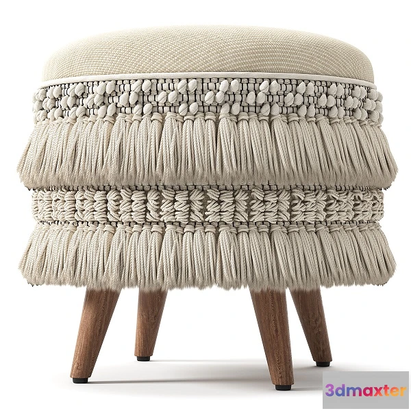 1203148 - FURNITURE 3D MODELS - Morova Ottoman