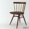 1203194 - FURNITURE 3D MODELS - Nakashima Straight Chair