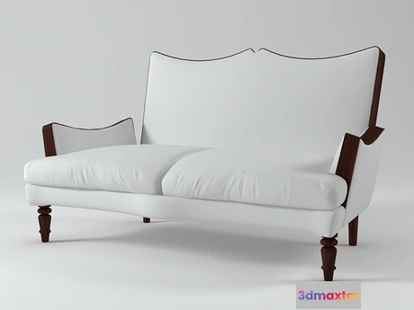 1203202 - FURNITURE 3D MODELS - Napoleon III Sofa