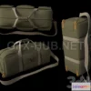 1203214 - FURNITURE 3D MODELS - National Geographic Duffel Bag