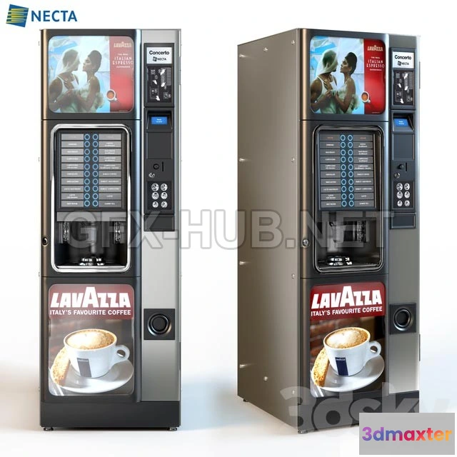 1203230 - FURNITURE 3D MODELS - Necta Concerto