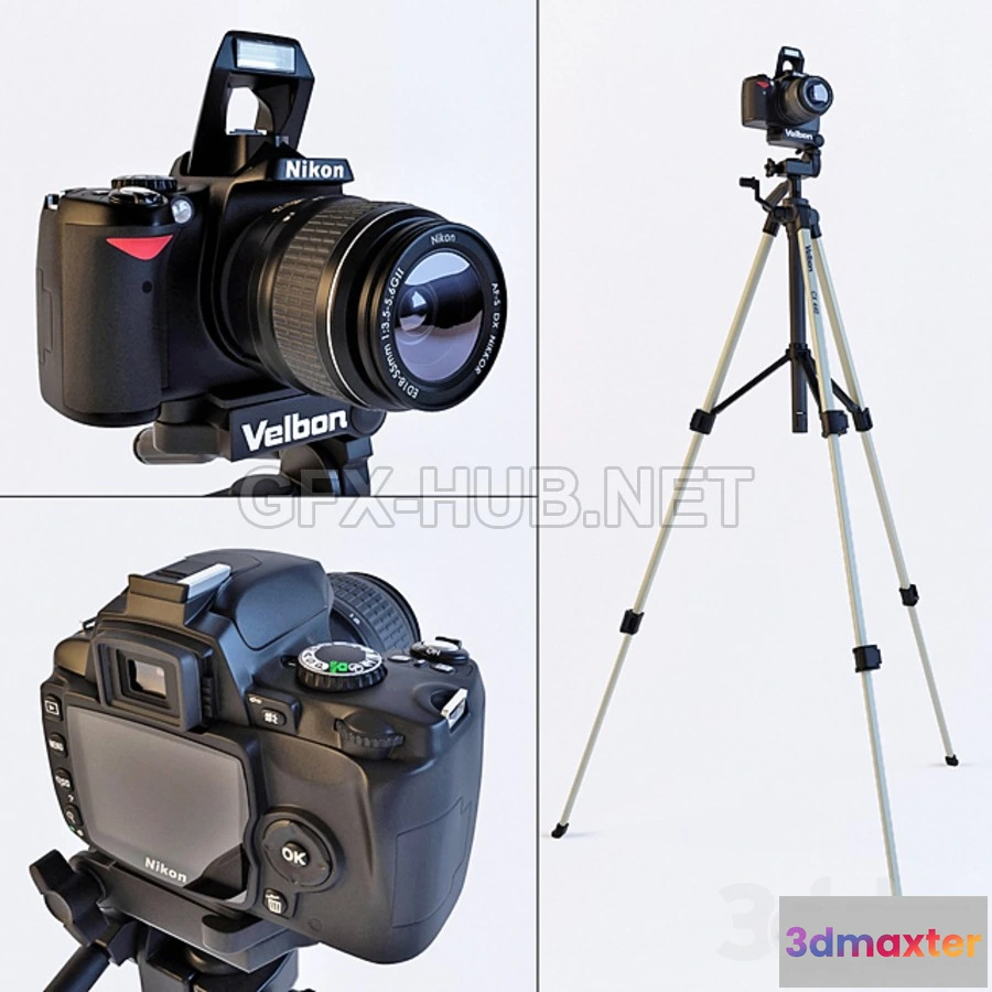 1203296 - FURNITURE 3D MODELS - Nikon Velbon