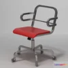1203304 - FURNITURE 3D MODELS - Nine Swivel Armchair