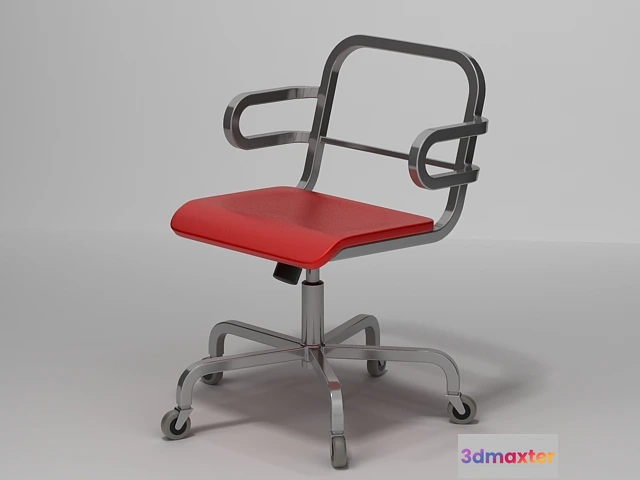 1203304 - FURNITURE 3D MODELS - Nine Swivel Armchair