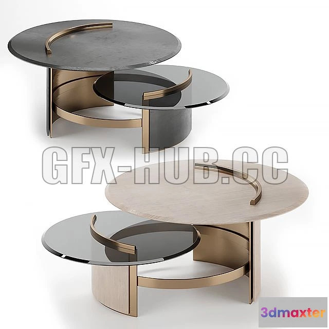 1203350 - FURNITURE 3D MODELS - NORMAN CENTER TABLE