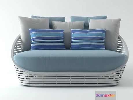 1203370 - FURNITURE 3D MODELS - Oasis loveseat
