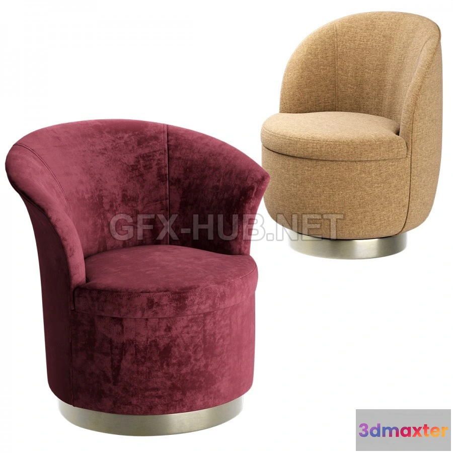 1203394 - FURNITURE 3D MODELS - Olar Data Armchair