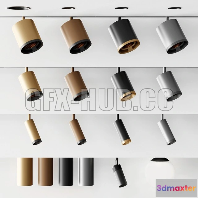 1203412 - FURNITURE 3D MODELS - Olev Light Set (6 options)