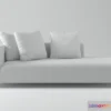 1203440 - FURNITURE 3D MODELS - Opium Large Chaise