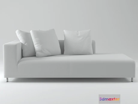 1203440 - FURNITURE 3D MODELS - Opium Large Chaise