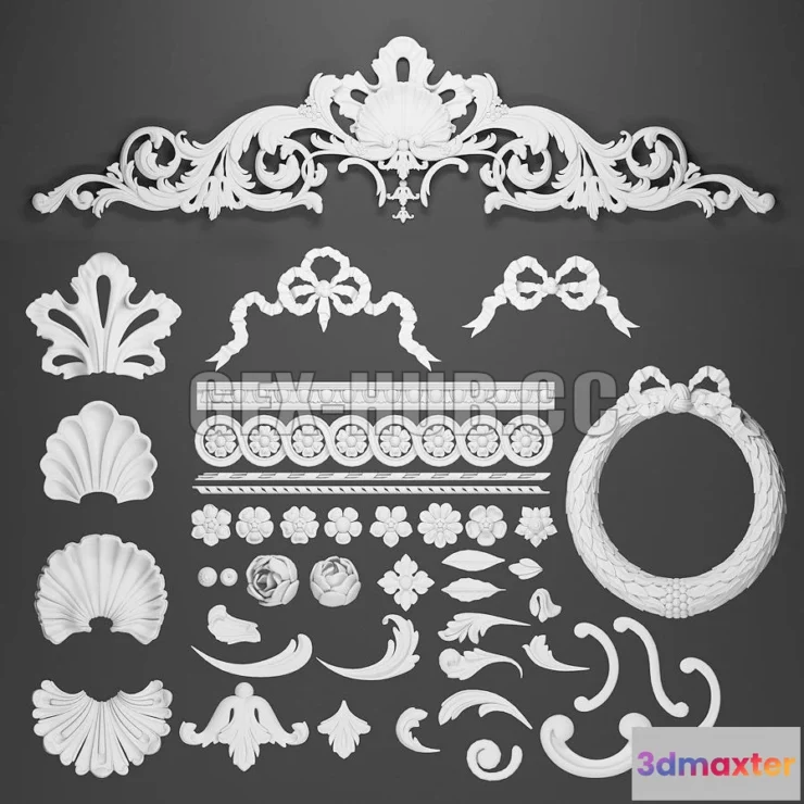 1203458 - FURNITURE 3D MODELS - Ornament 2